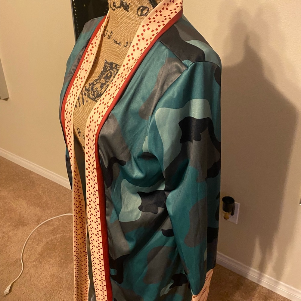 Camouflage Cardigan